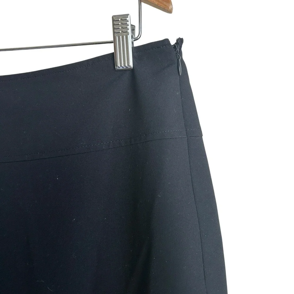 Tommy Hilfiger‎ Women Skirt 10 Black A Line Knee Length Office Career Workwear